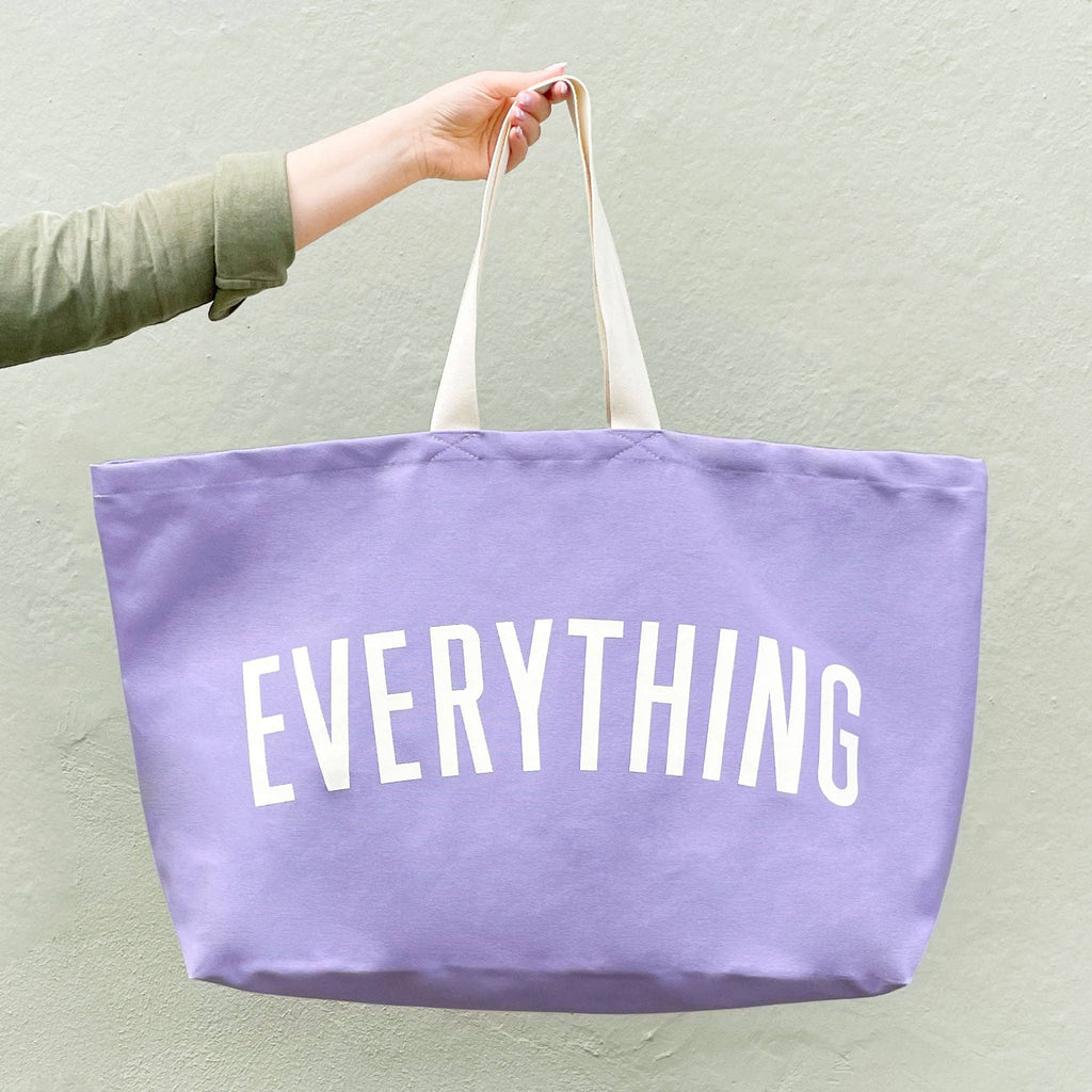 Alphabet Bags - Everything - Lavender REALLY Big Bag