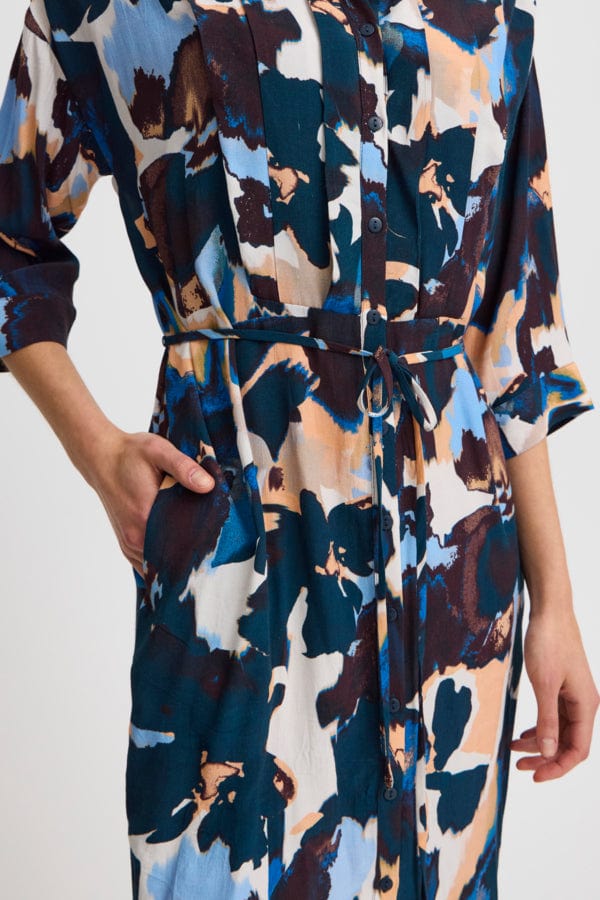 Fransa Printed Dress Multi