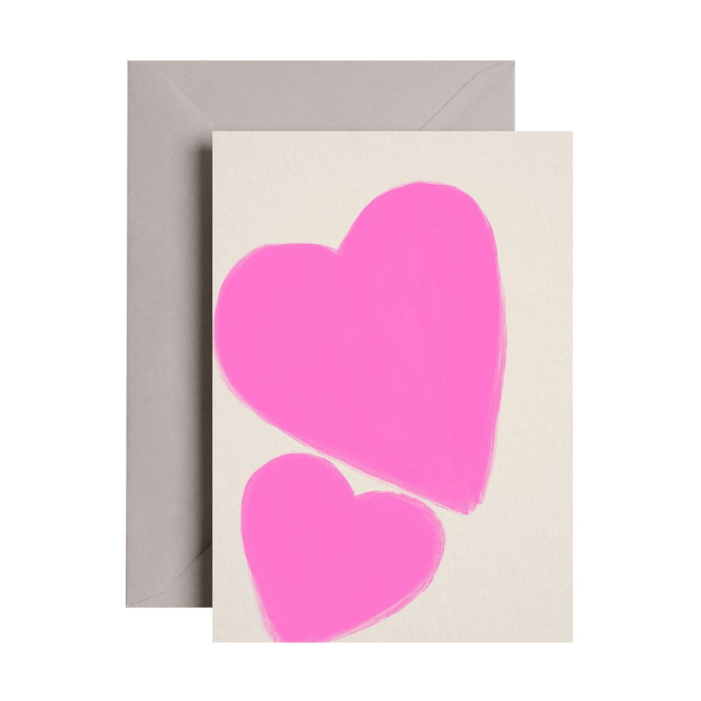 I am Roxanne - Neon Hearts Valentine's Day Card | Love Card