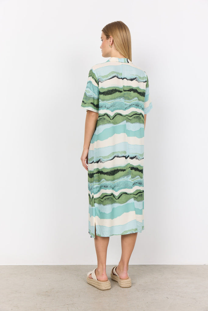 Soya Concept Stripe Dress Multi