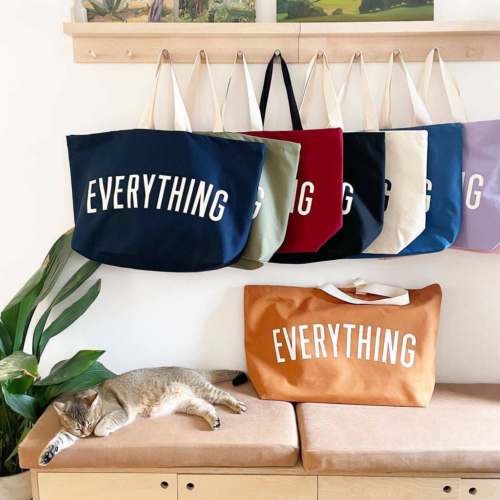 Alphabet Bags - Everything - Burgundy REALLY Big Bag
