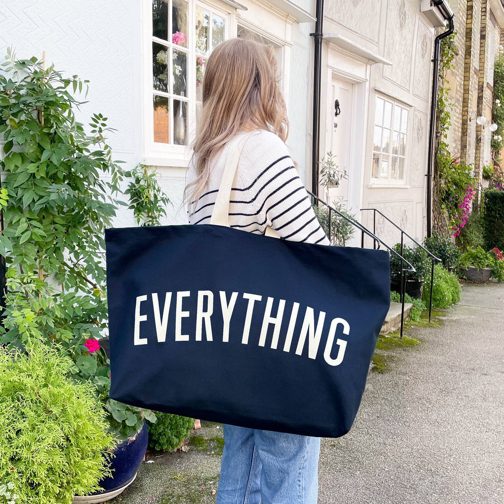 Alphabet Bags - Everything - Midnight Blue REALLY Big Bag