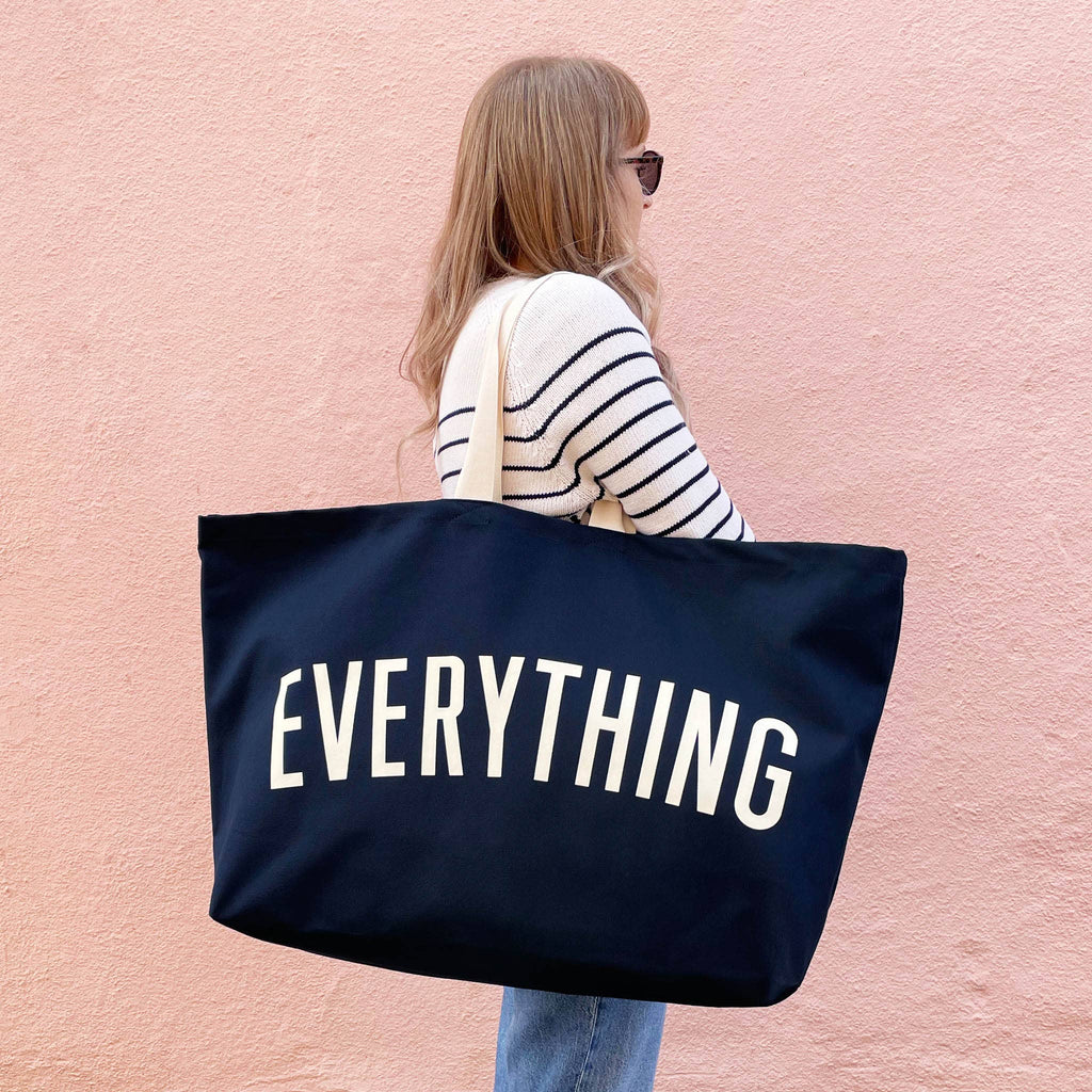 Alphabet Bags - Everything - Midnight Blue REALLY Big Bag