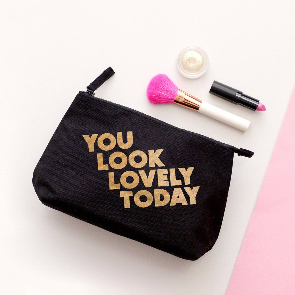 Alphabet Bags - You Look Lovely Today - Makeup Bag