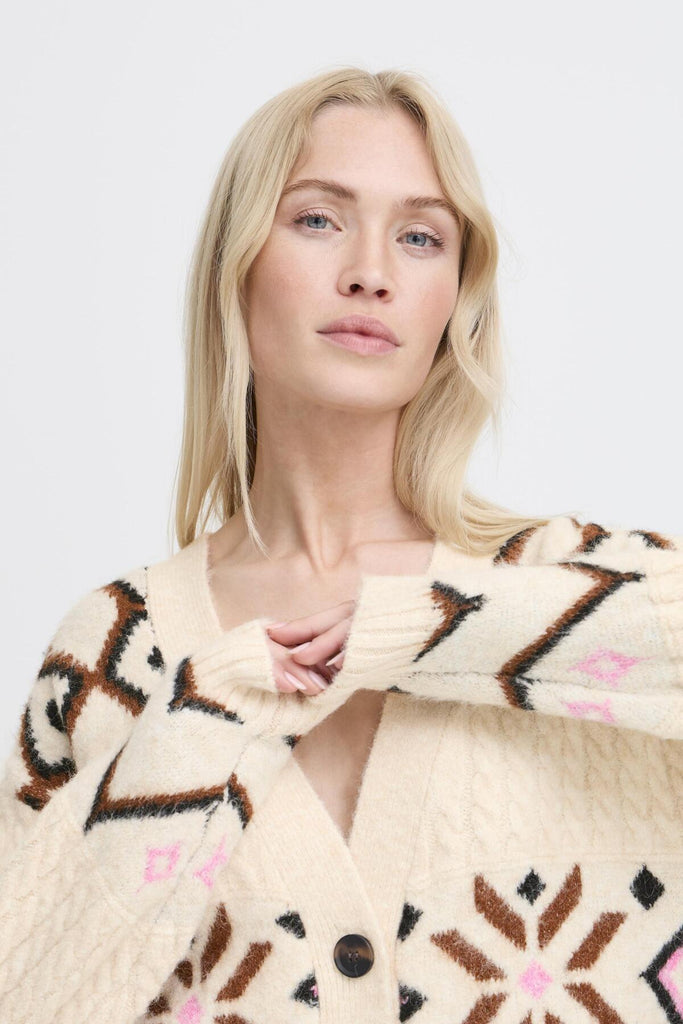 b young Cardigan Multi