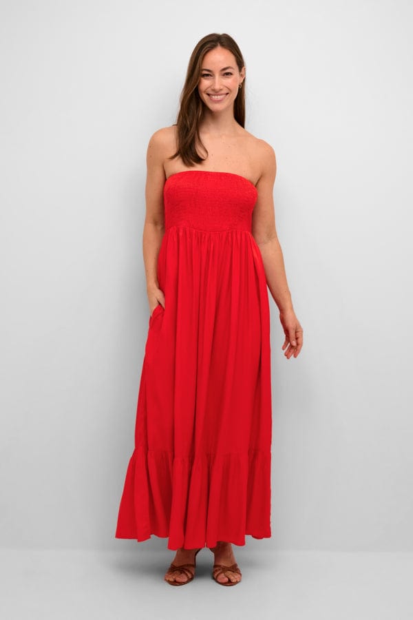 Culture Strapless Maxi Dress Red Very Stylish Girl culture-strapless-maxi-dress-red-very-stylish-girl