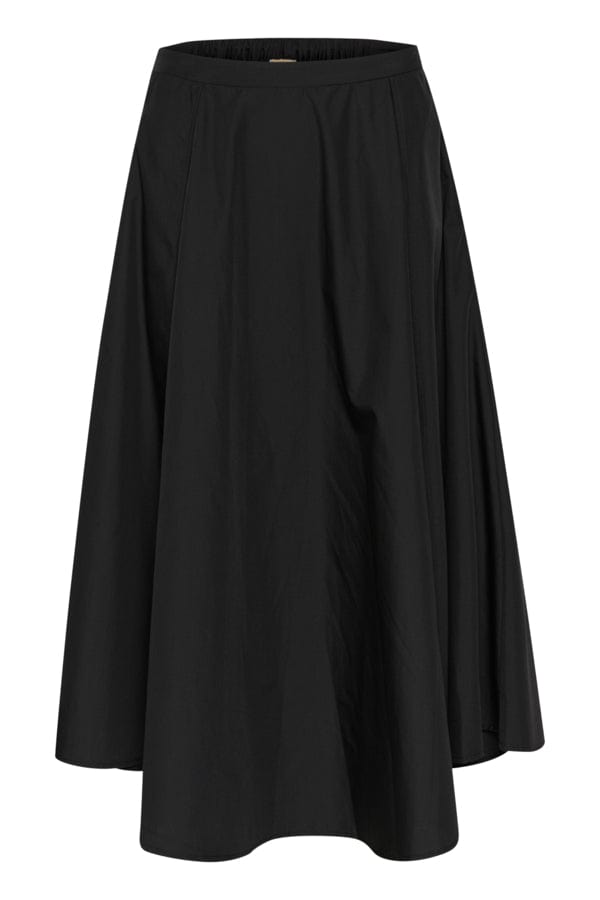 Culture Full Midi Skirt Black