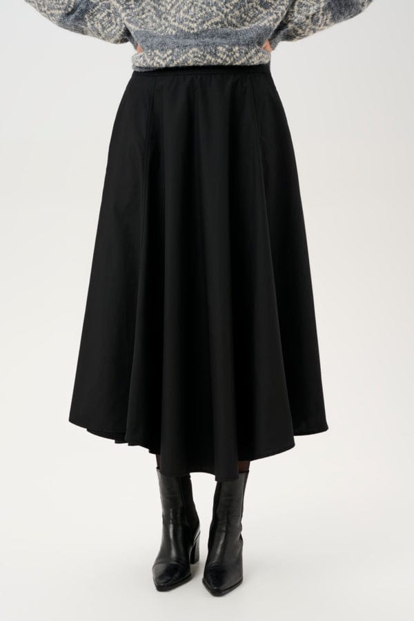 Culture Full Midi Skirt Black