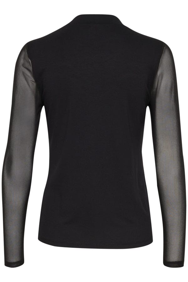 Culture Mesh Top Black