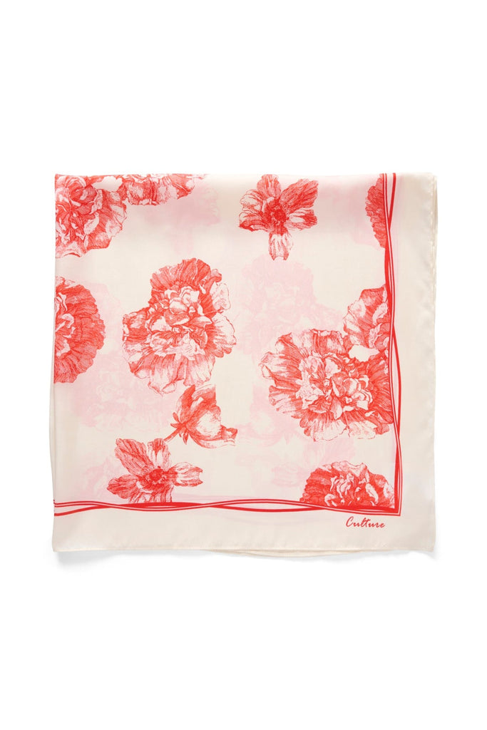 Culture Square Neck Scarf Various Prints
