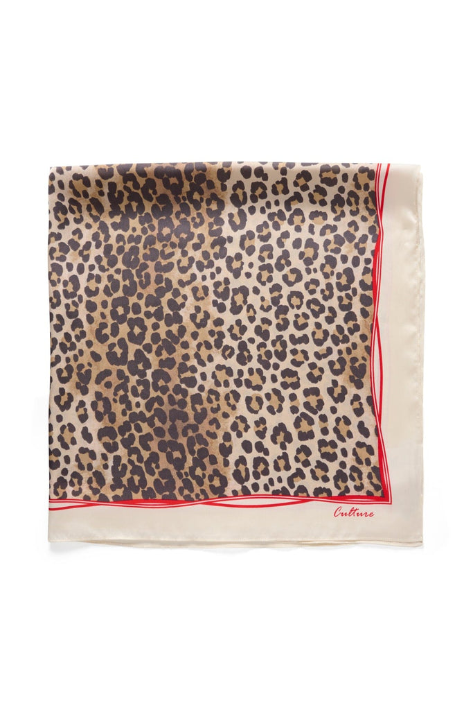Culture Square Neck Scarf Various Prints