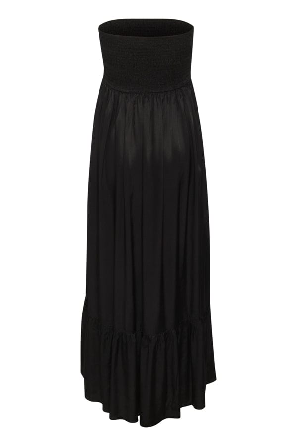 Culture Strapless Maxi Dress Black