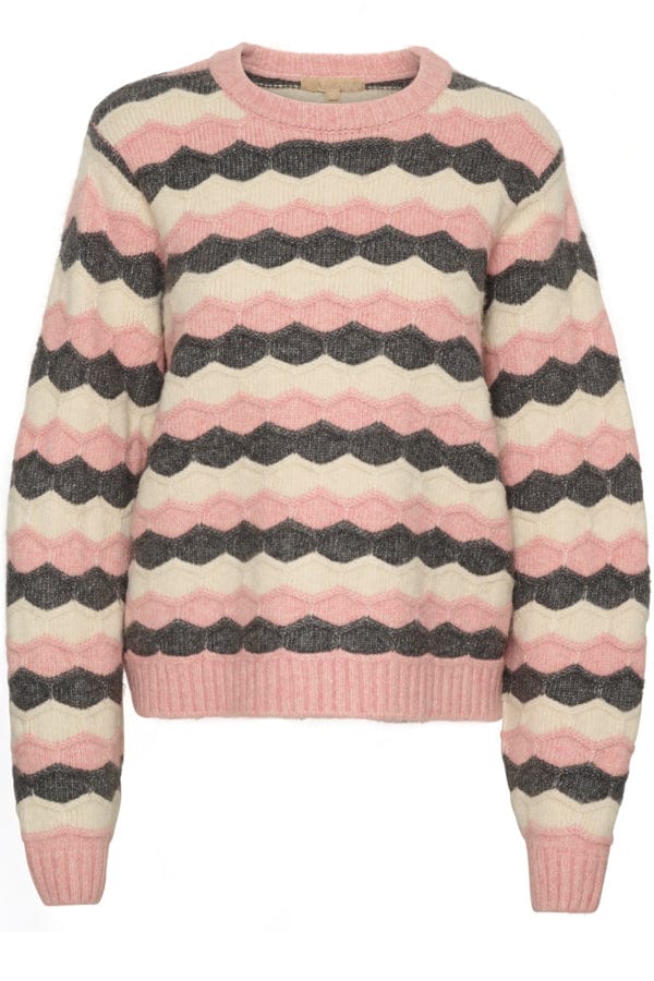 Culture Wavy Stripe Jumper Multi