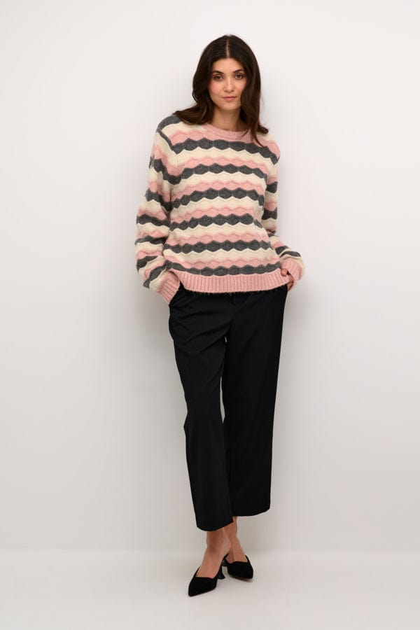 Culture Wavy Stripe Jumper Multi
