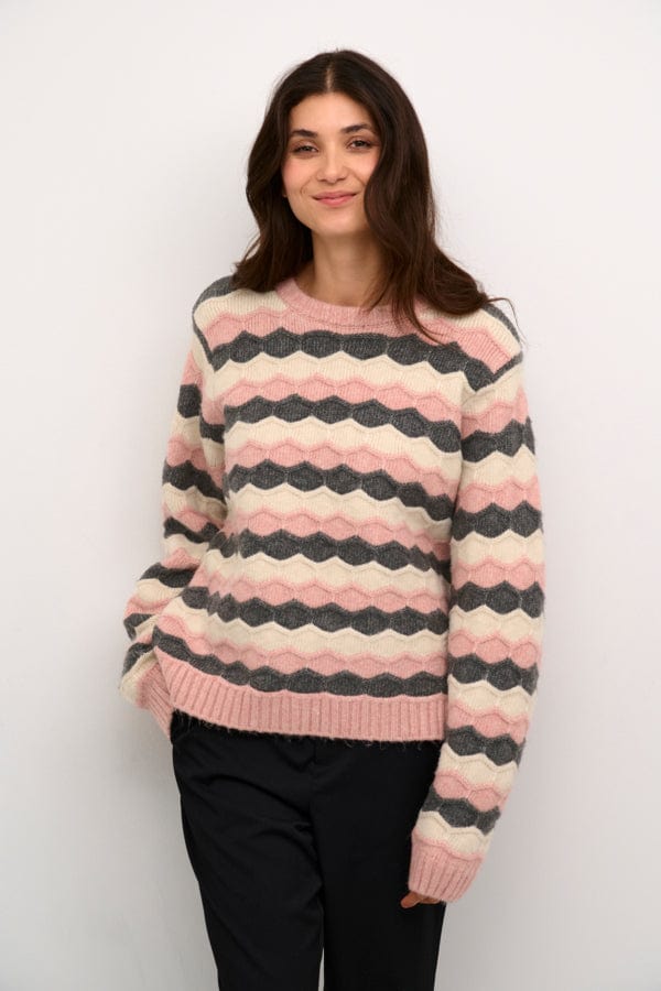 Culture Wavy Stripe Jumper Multi