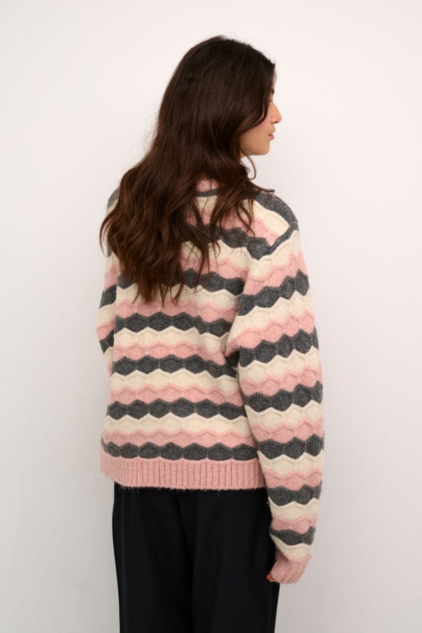 Culture Wavy Stripe Jumper Multi
