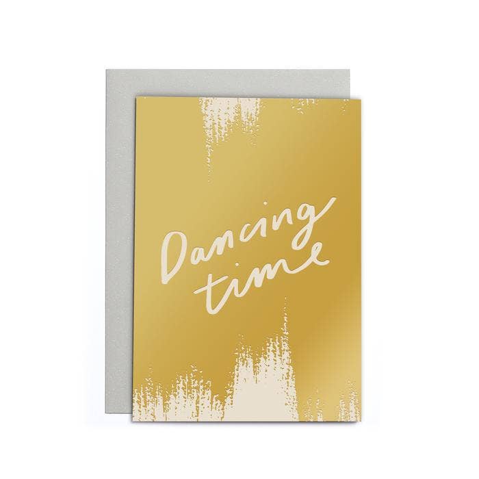Dancing Time Small Card - Romantic Card