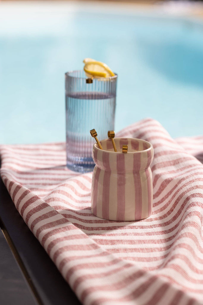 Designworks Collective - Paddywax Cabana Lavender Ceramic Candle - Grecian Sand