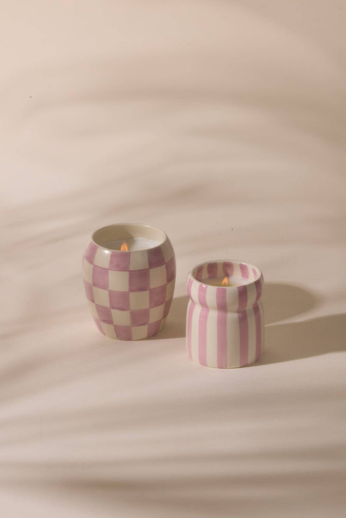 Designworks Collective - Paddywax Cabana Lavender Ceramic Candle - Grecian Sand