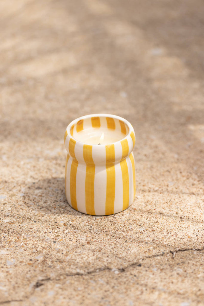 Designworks Collective - Paddywax Cabana Ochre Ceramic Candle - Gold Coast