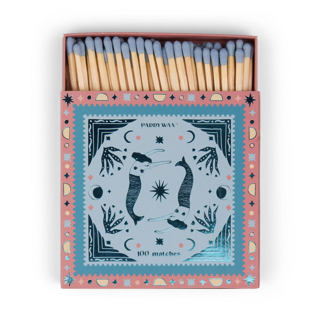 Designworks Collective - Paddywax Jumbo Boxed Matches - Mermaids
