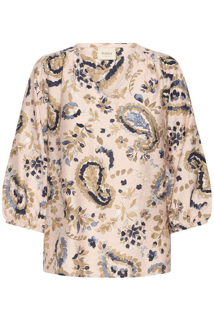 Fransa Floral Blouse Multi