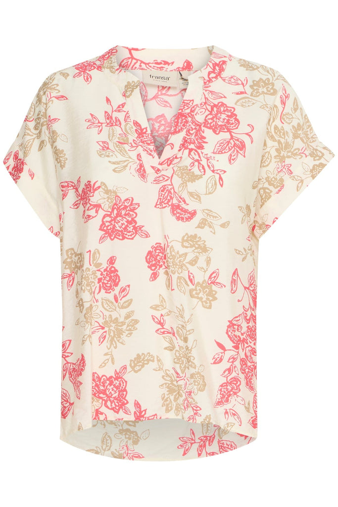 Fransa Floral Blouse Multi