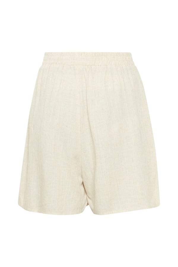 Fransa Linen Blend Shorts Birch