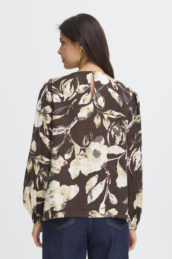 Fransa Printed Blouse Multi