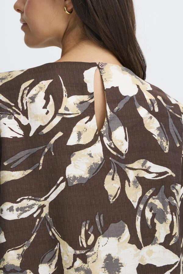 Fransa Printed Blouse Multi