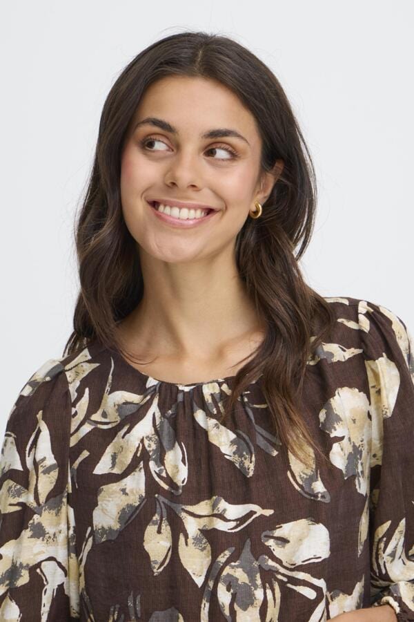 Fransa Printed Blouse Multi