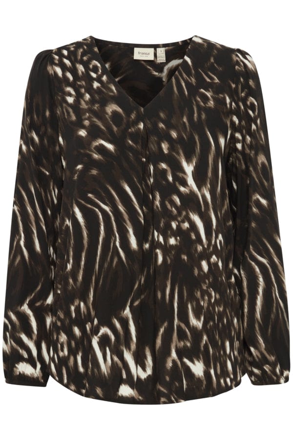 Fransa Printed Blouse Multi