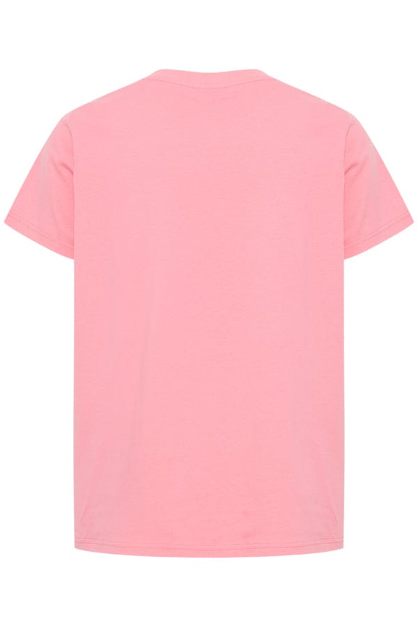 Fransa T Shirt Pink Carnation