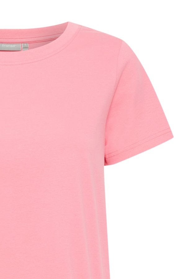 Fransa T Shirt Pink Carnation