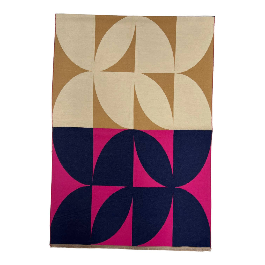 Geometric Print Scarf Various Colours