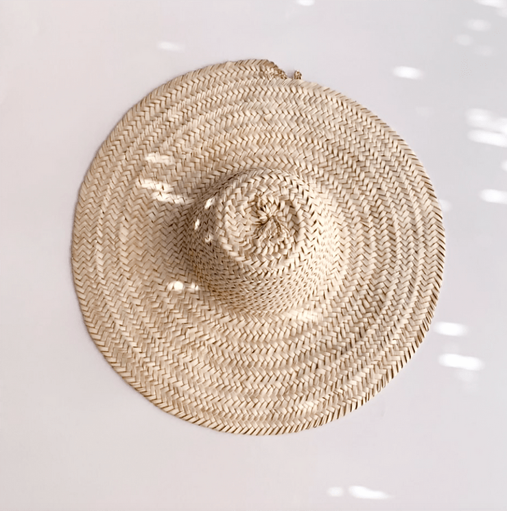 HandmadeBestSeller - Summer Beach Hat - Bridesmaid Gift, Bridal Party Hat-glit