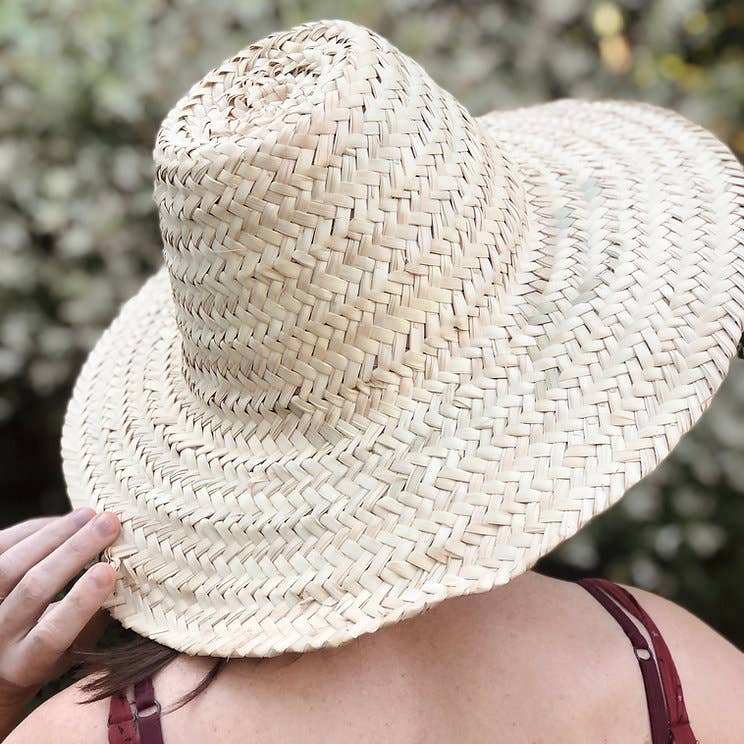 HandmadeBestSeller - Summer Beach Hat - Bridesmaid Gift, Bridal Party Hat-glit