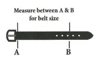 Hydestyle London - Black Gold Acid Splash Hair-On-Hide Womens Leather Belt 85