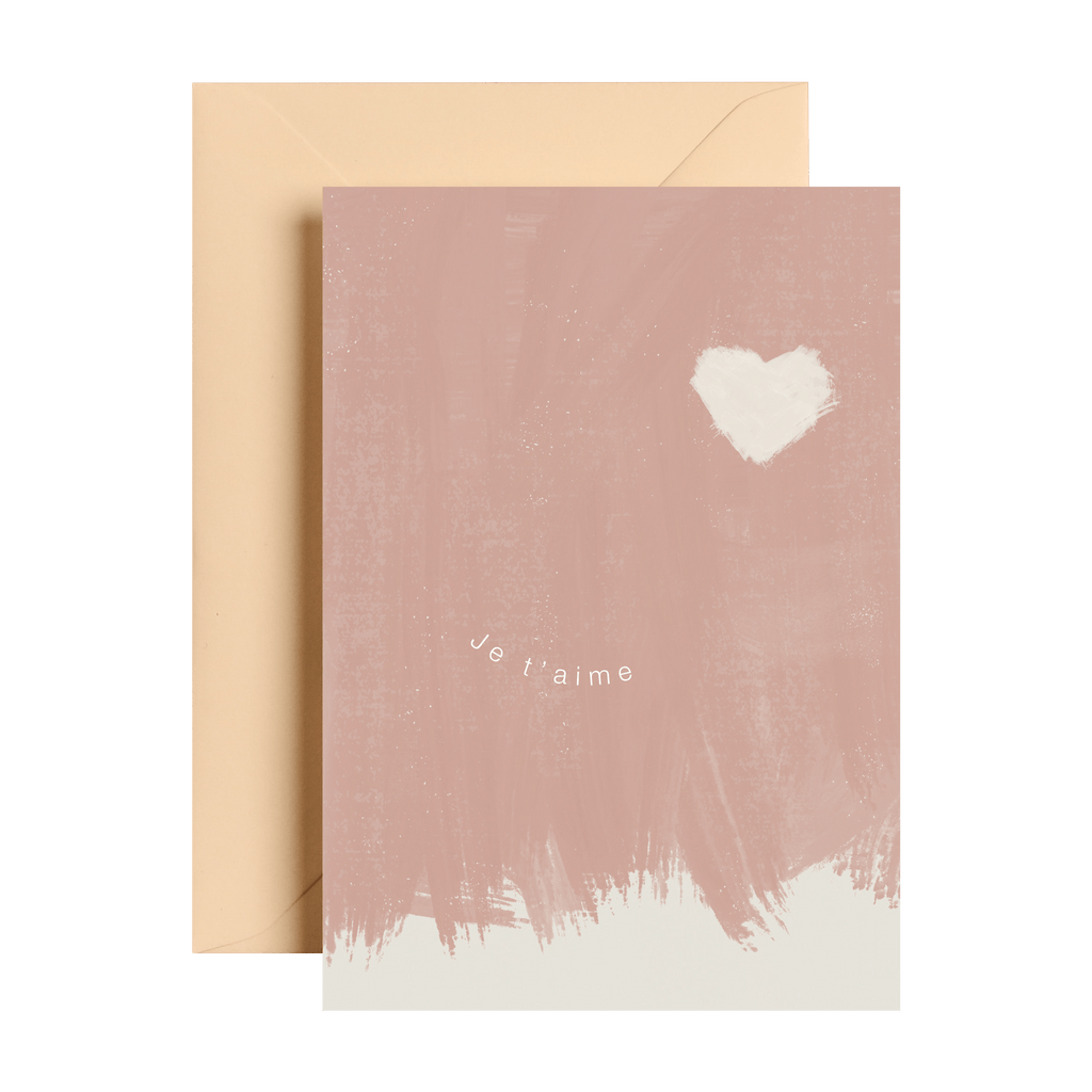 I am Roxanne - Je T’aime Card | Valentine's Day Card | Love Card