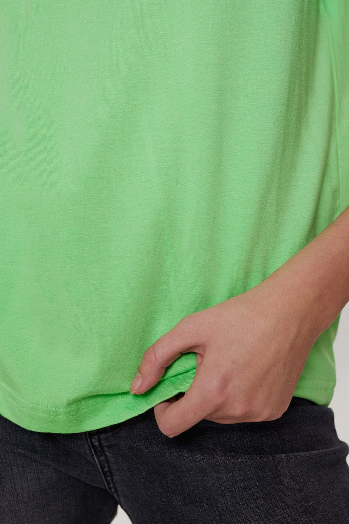 Numph Cotton T-Shirt Bright Green
