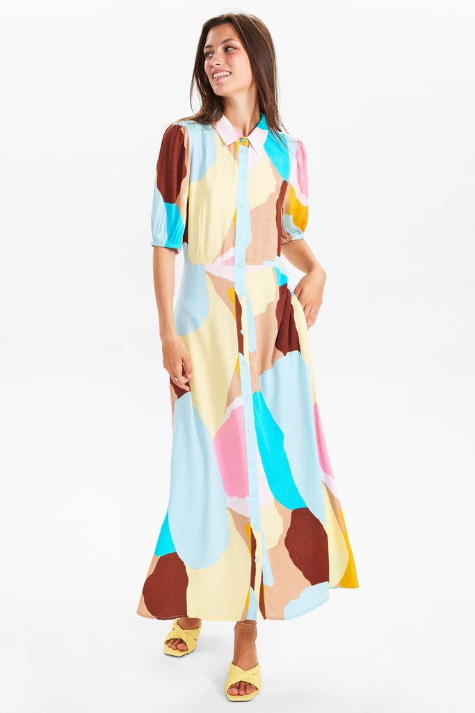 Numph Printed Maxi Dress Multi