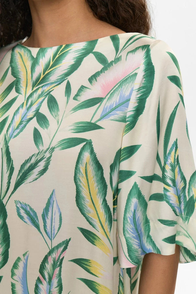 Numph Tropical Print Dress Multi
