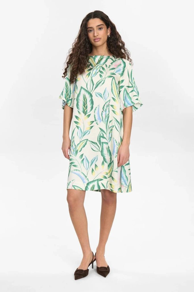 Numph Tropical Print Dress Multi