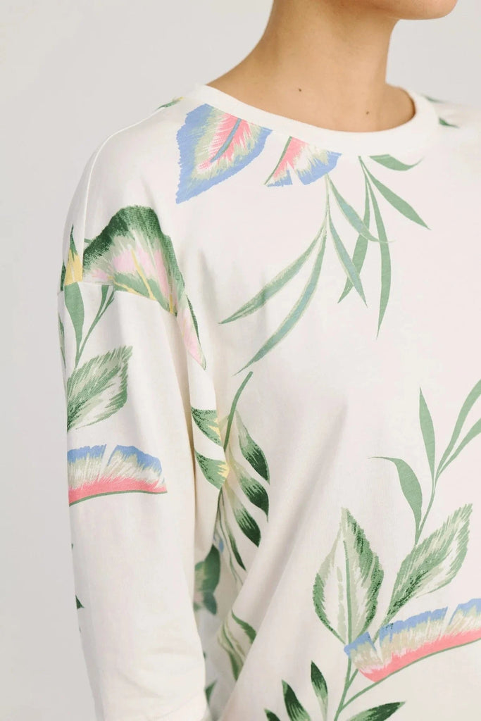 Numph Tropical Print Top Multi