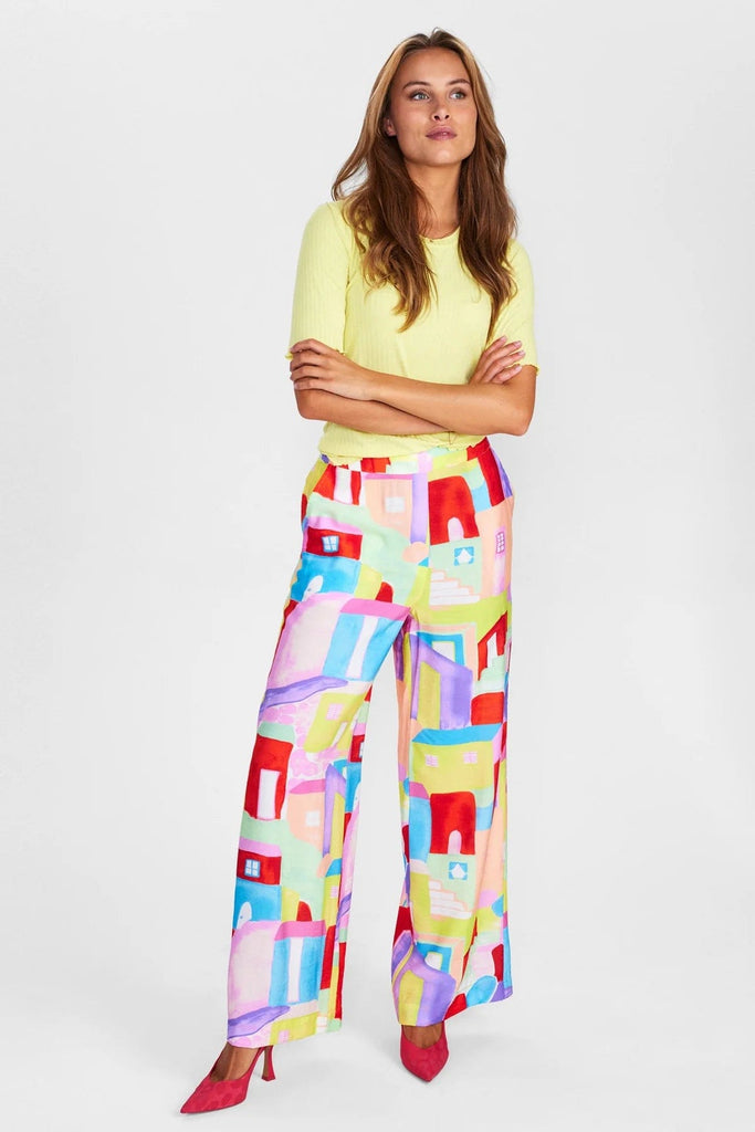 Numph Printed Trousers
