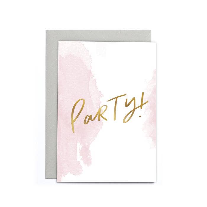 Party Small Card - Happy Birthday Cute Card