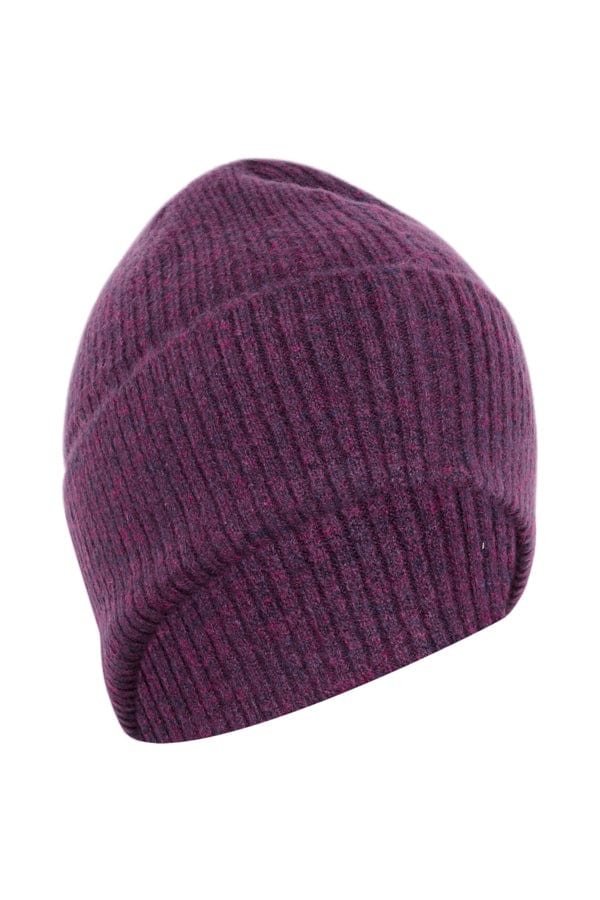 Saint Tropez Beanie Hat Purple