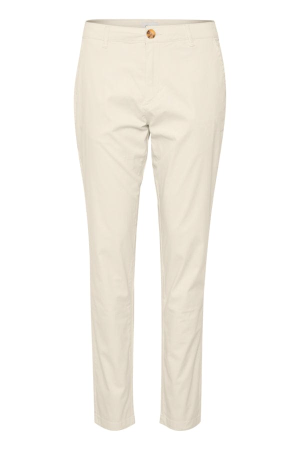 Saint Tropez Cotton Chinos Ice White