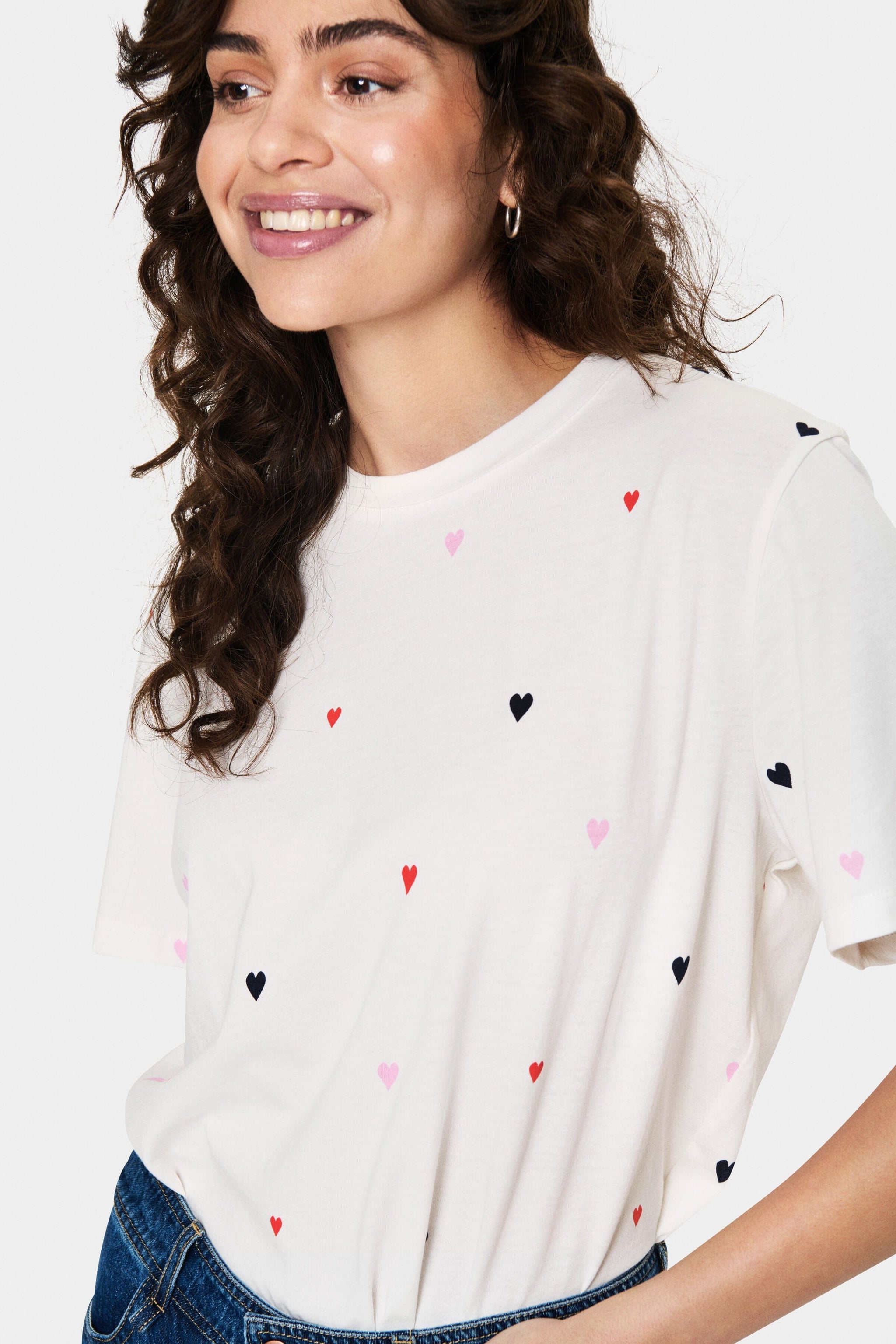 Ipuang Girls' Heart-Shaped Cotton Cap Sleeve Tee – Cute Casual Top For Toddler To Teen Girls