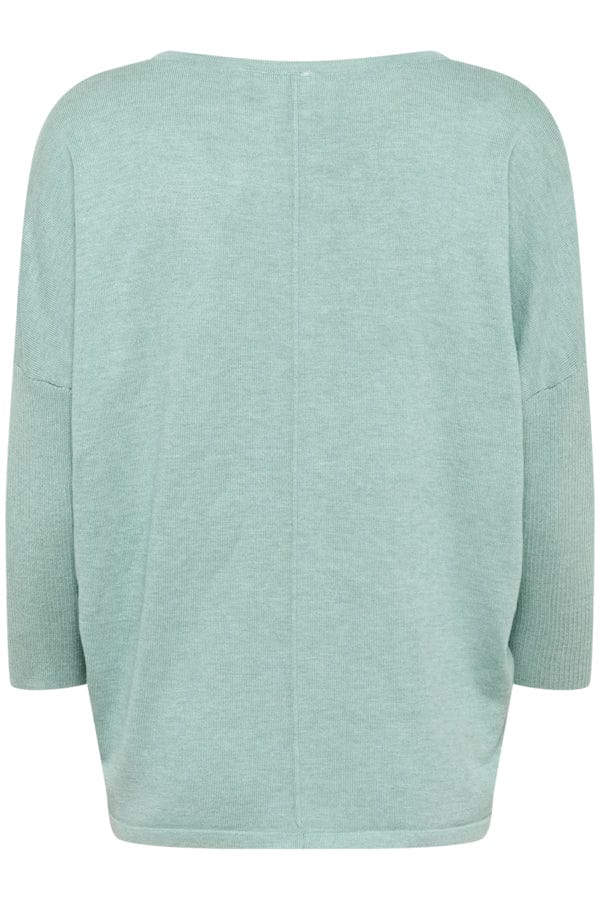 Saint Tropez Relaxed Lightweight Jumper Duck Egg Blue